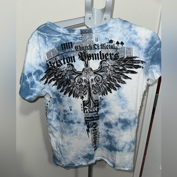 Affliction Rock Speed V-Neck T-Shirt - Picture 2 of 4